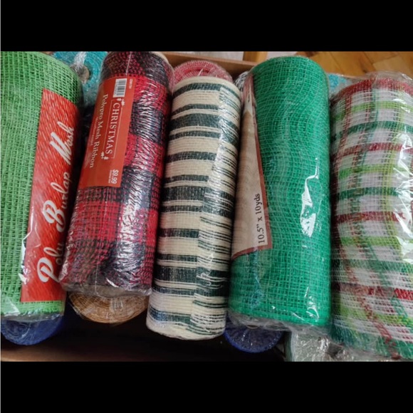 Colorful Mesh Ribbon Rolls - Picture 2 of 7